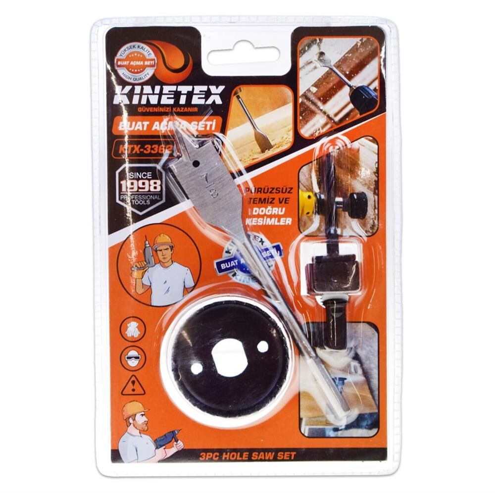 KINETEX BUAT AÇMA SETİ 3 PARÇA KTX-3362