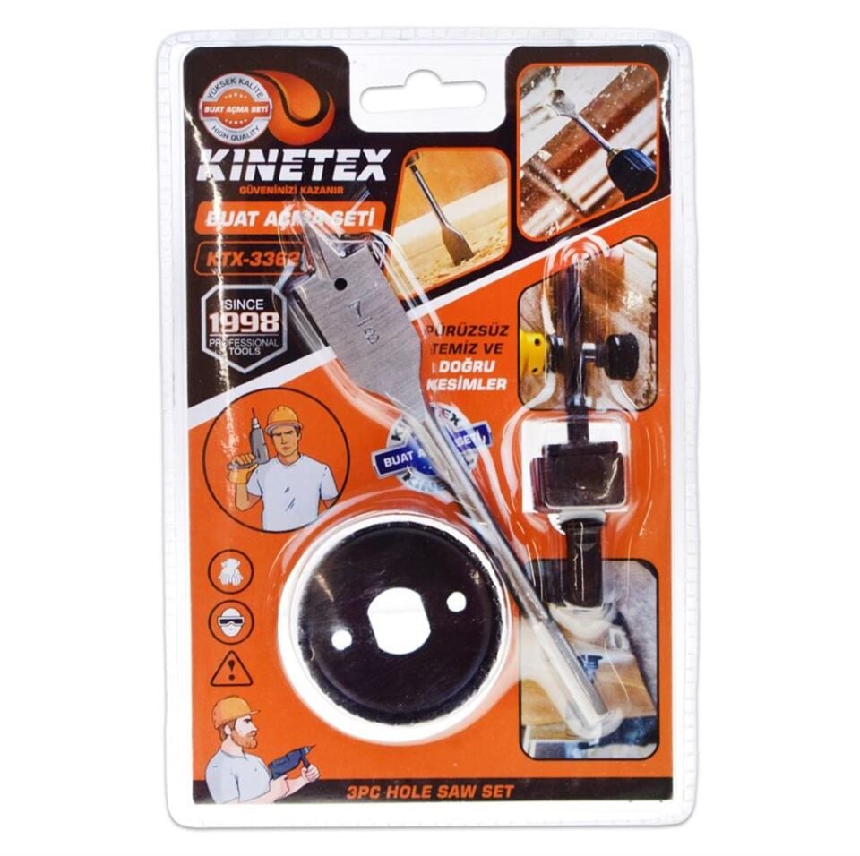 KINETEX BUAT AÇMA SETİ 3 PARÇA KTX-3362