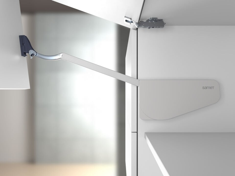 SAMET MEKANİK 2 Lİ KALKAR KAPAK SİSTEMİ B1 BEYAZ