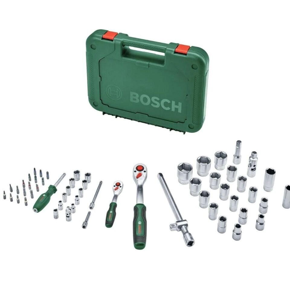 BOSCH LOKMA TAKIMI 56 PARÇA 1/2''+1/4'' 1600A02Z9G