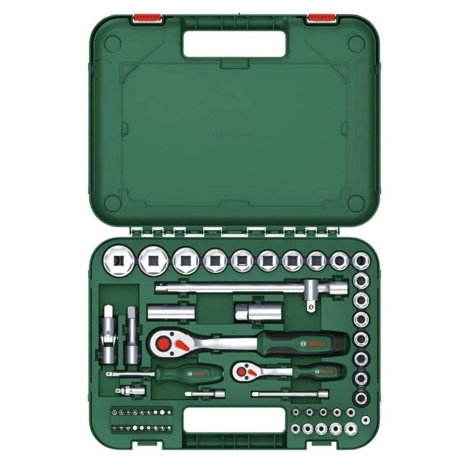 BOSCH LOKMA TAKIMI 56 PARÇA 1/2''+1/4'' 1600A02Z9G