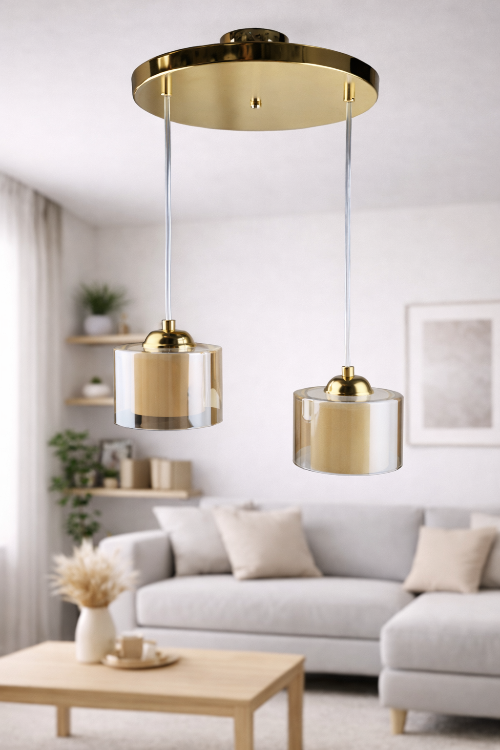 AVİZE AHU 2 Lİ SARKIT GOLD