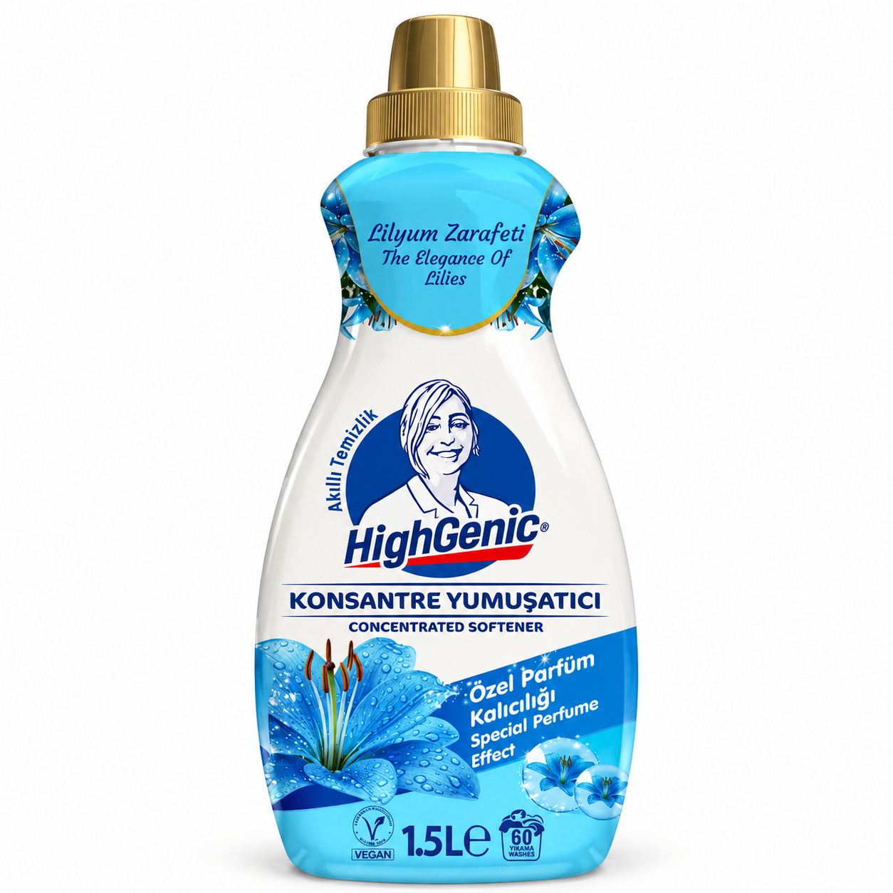 HİGHGENİC YUMUŞATICI KONS.LİLYUM 1500 ML