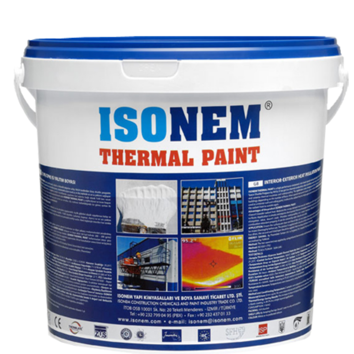 ISONEM THERMAL PAINT 18 KĞ BEYAZ