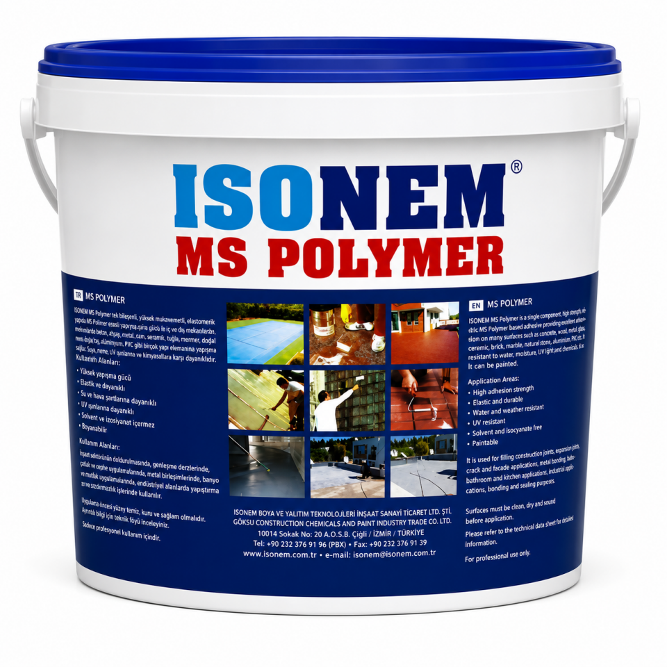ISONEM MS POLİMER ŞEFFAF 5 KG