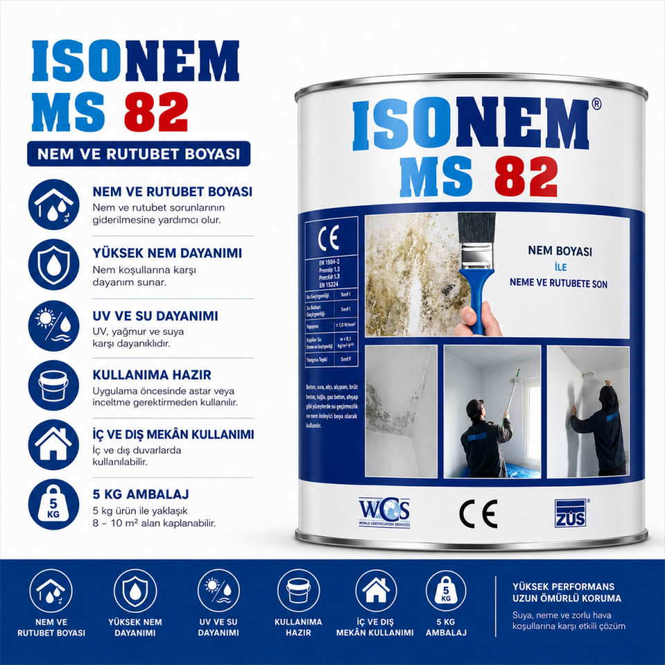 ISONEM MS 82 BEYAZ 5 KG