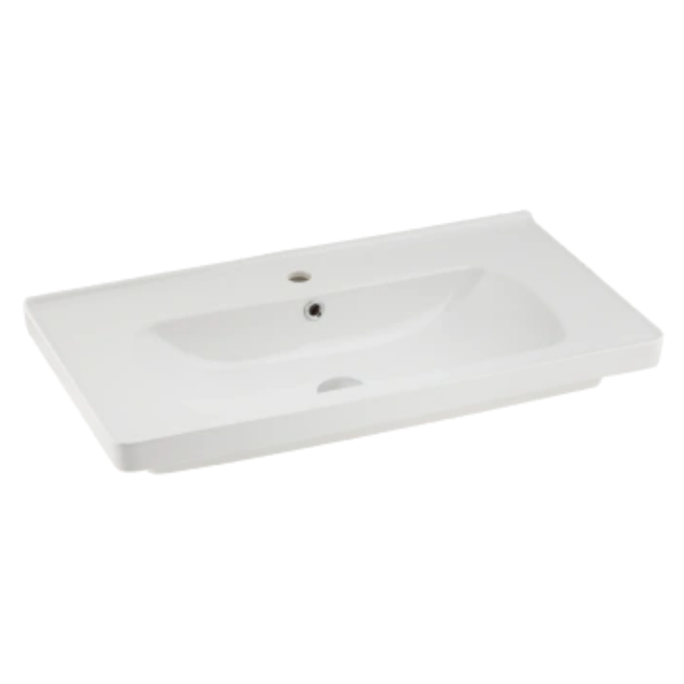 SERAMİKSAN SATURN ETEJERLİ LAVABO 80 CM A142020H