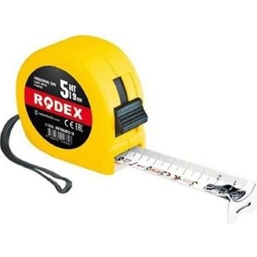 RODEX ŞERİT METRE 5 MT X 25 MM