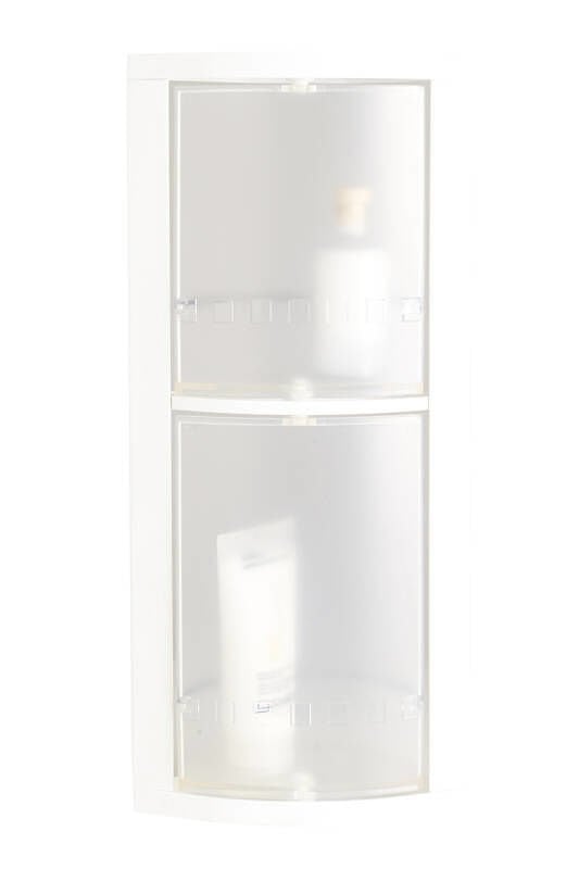 PRİMANOVA KAPAKLI KÖŞE RAFI ŞEFFAF NATUREL