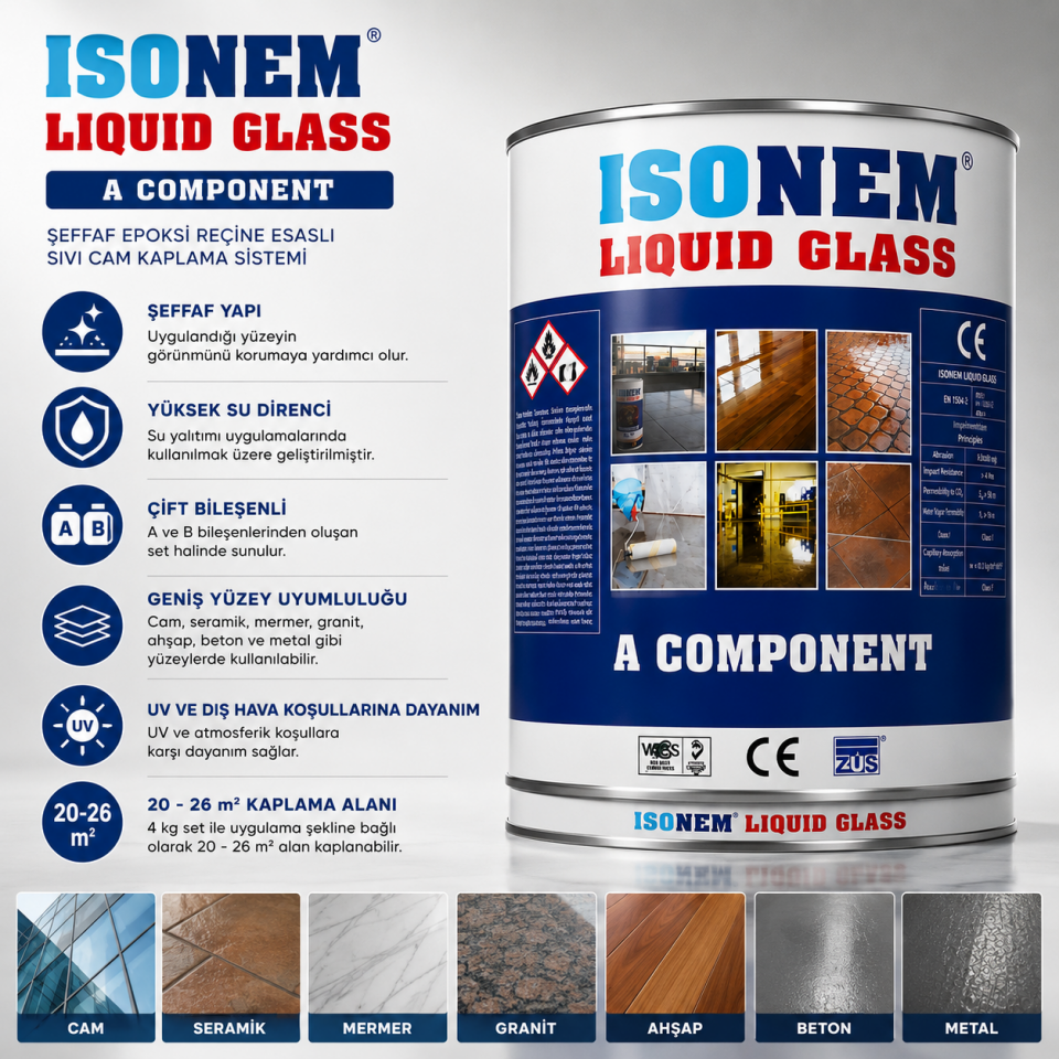 ISONEM LIQUID GLASS 4 KG