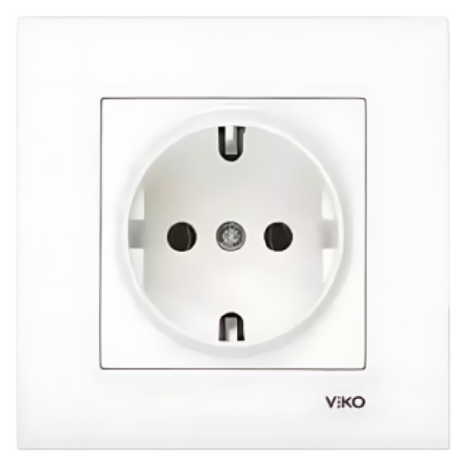 Vİ-KO KARRE TOPRAKLI PRİZ M+DK 90967008