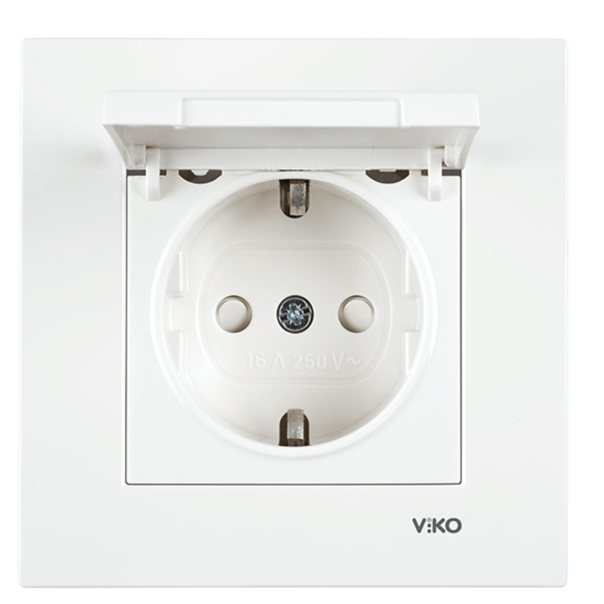 Vİ-KO KARRE KAPAKLI TOPRAKLI PRİZ ÇOÇUK KOR.MEK-DK 90967012
