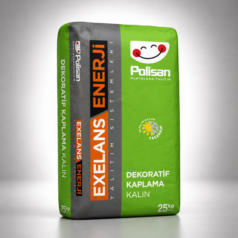 POLİSAN EXE. DEKORATİF KAPLAMA ÇİZGİ 3MM 25 KG