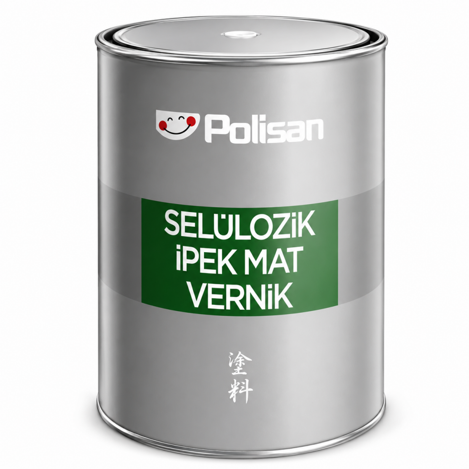 POLİSAN SELÜLOZİK İPEKMAT VERNİK 0,75 LT
