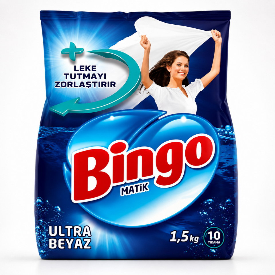 BİNGO MATİK BEYAZ 1,5 KG