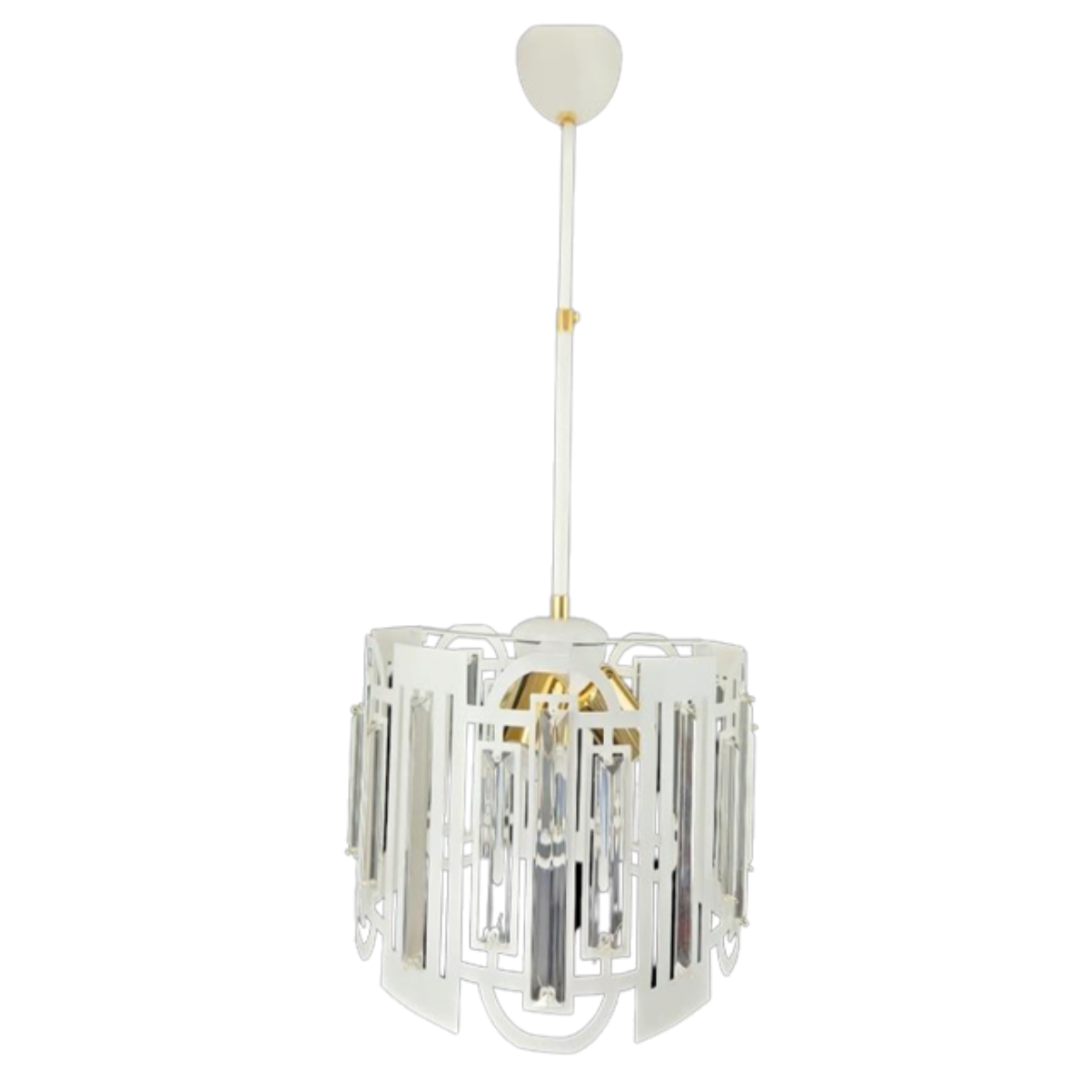 AVİZE NAPOLİ TEKLİ BEYAZ