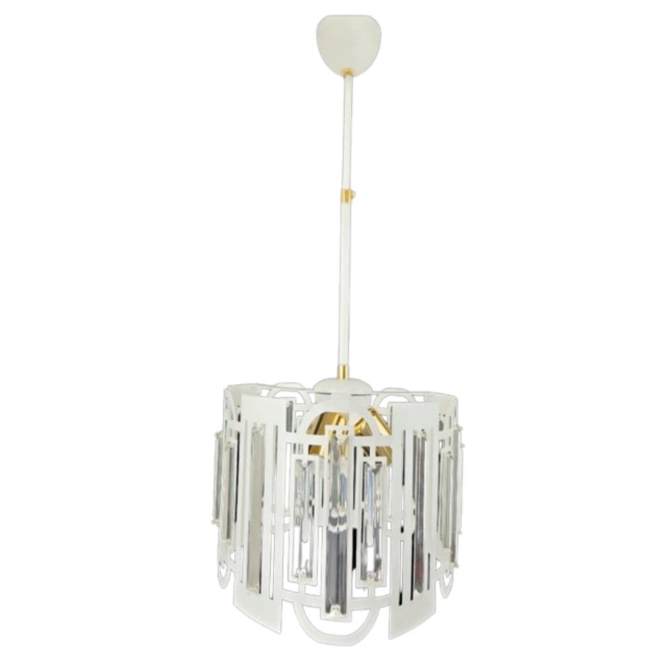 AVİZE NAPOLİ TEKLİ BEYAZ