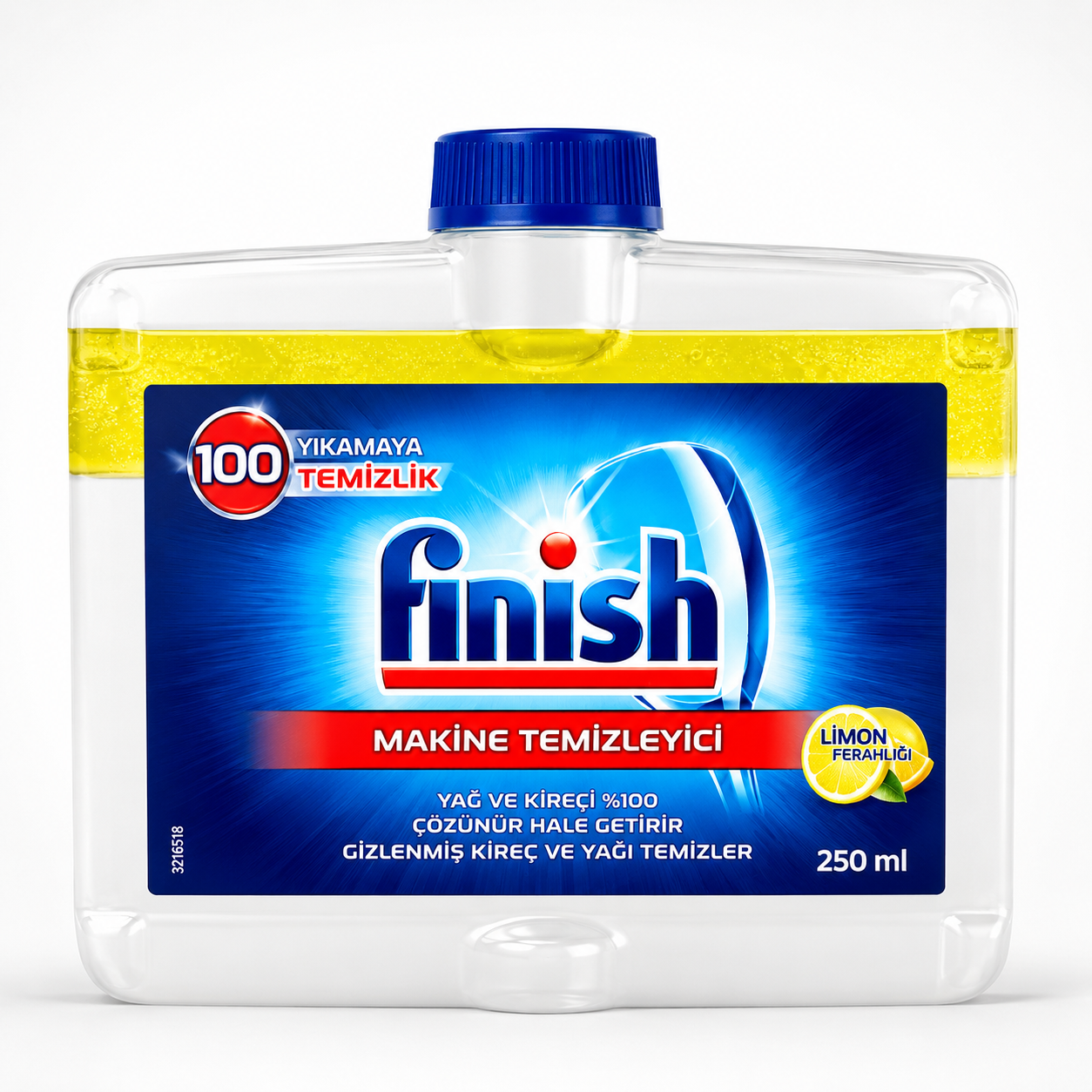 FİNİSH MAKİNA TEMİZLEYİCİ LİMON 250 ML