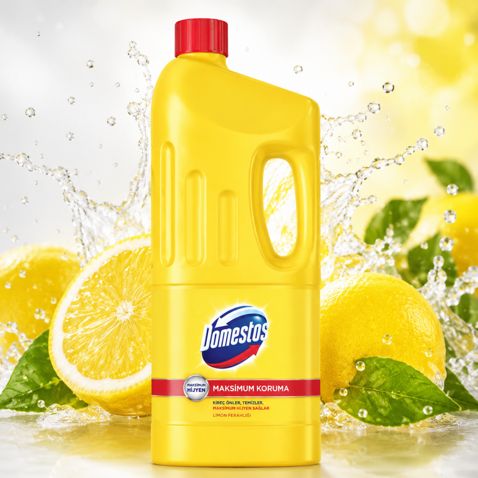 DOMESTOS ÇAM.SUYU LİMON ESİNTİSİ 1850 GR