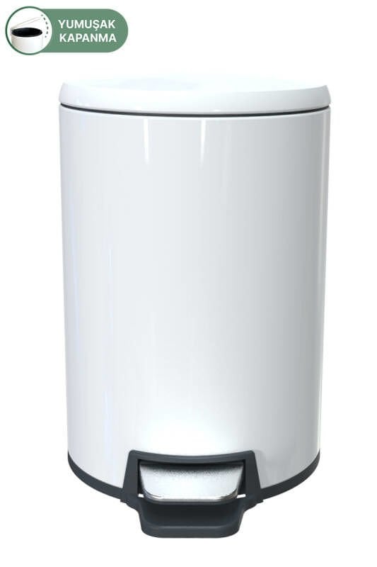 PRİMANOVA CİGO  ÇÖP KOVASI 12 LT MAT METAL ME493006