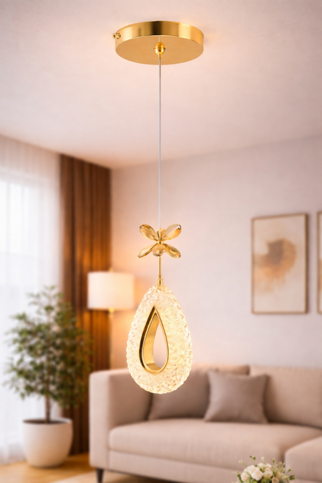 AVİZE HERA GOLD TEKLİ LED