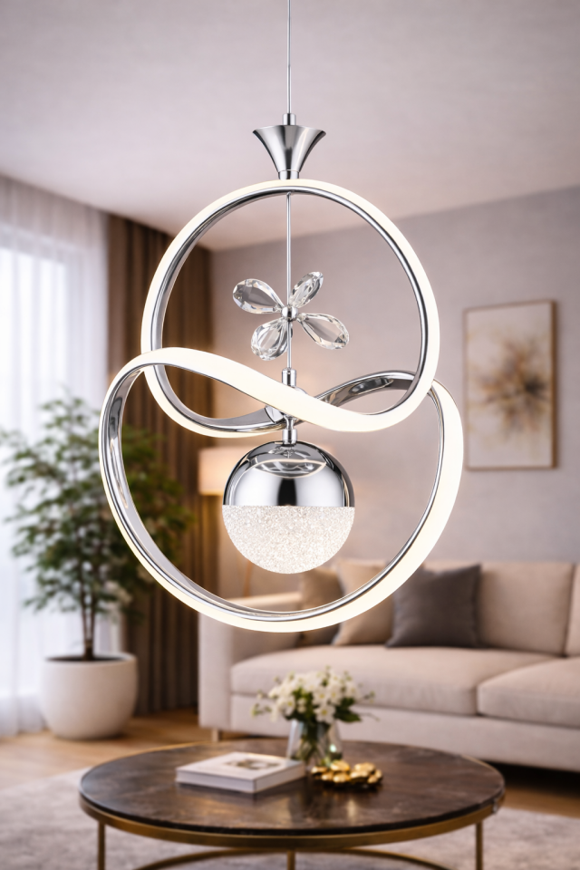 AVİZE ELMAS SARKIT KROM