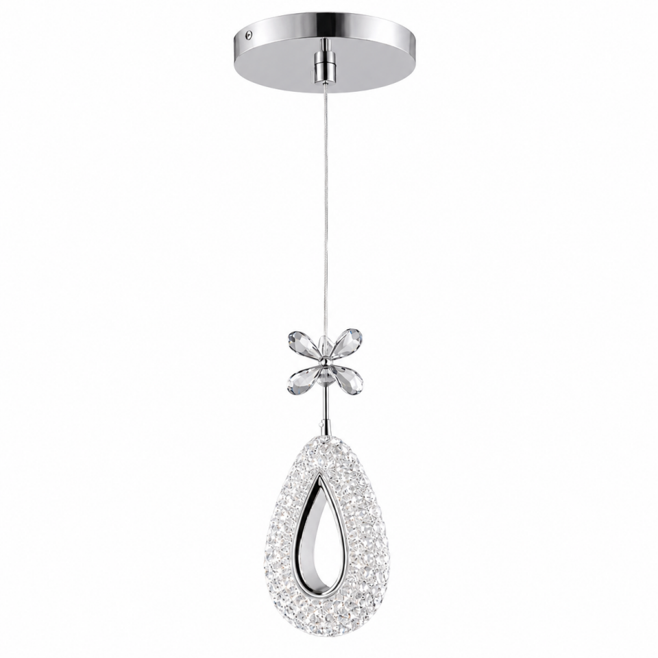 AVİZE HERA KROM TEKLİ LED