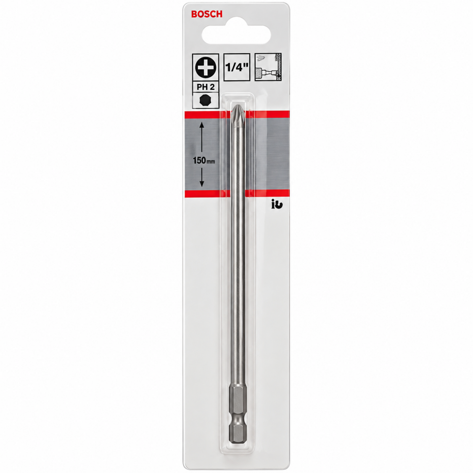 BOSCH BİTS UÇ PH2 152 MM 2607001540