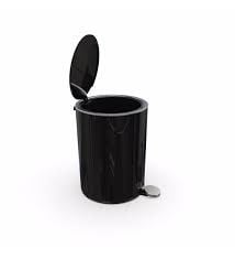 PRİMANOVA LENOX PEDALLI ÇÖP KOVASI 5 LT SİYAH