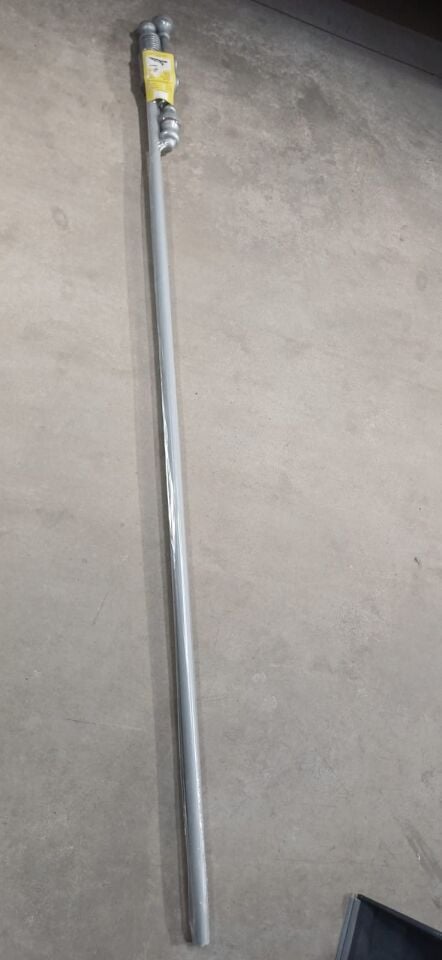 RUSTİK AHŞAP PERDE TK.GRİ 2,00 MT