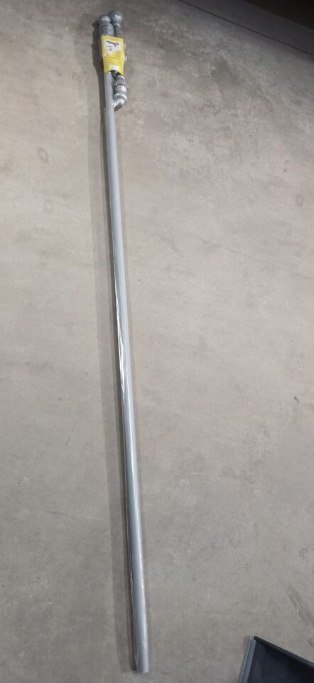 RUSTİK AHŞAP PERDE TK.GRİ 3,00 MT