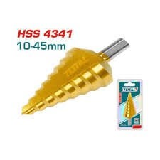 TOTAL KADEMELİ MATKAP UCU 10-45MM TAC75104501