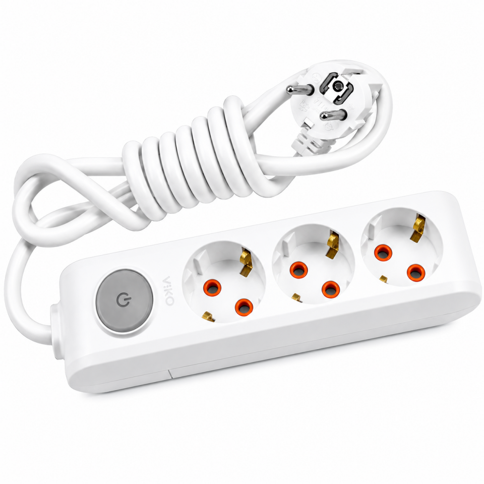 Vİ-KO MULTİ LED 5 Lİ KOR. 2 MT ANAHTAR 90 1X 75 03