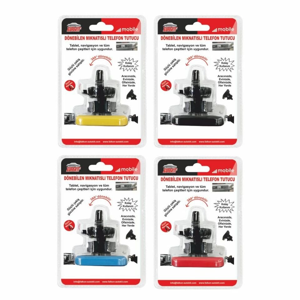 AUTOKIT DÖNEBİLEN MIKNATISLI TELEFON TUTUCU FA1-603