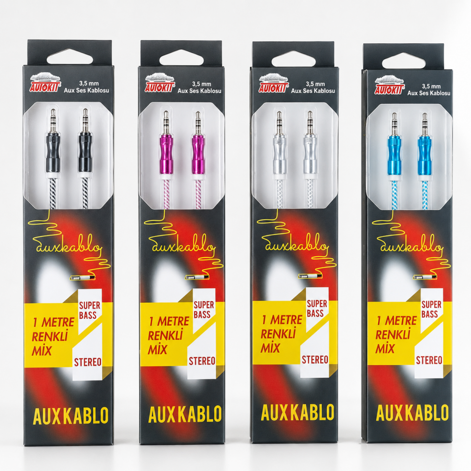 AUTOKIT 3,5 MM AUX SES KABLOSU FA1-679