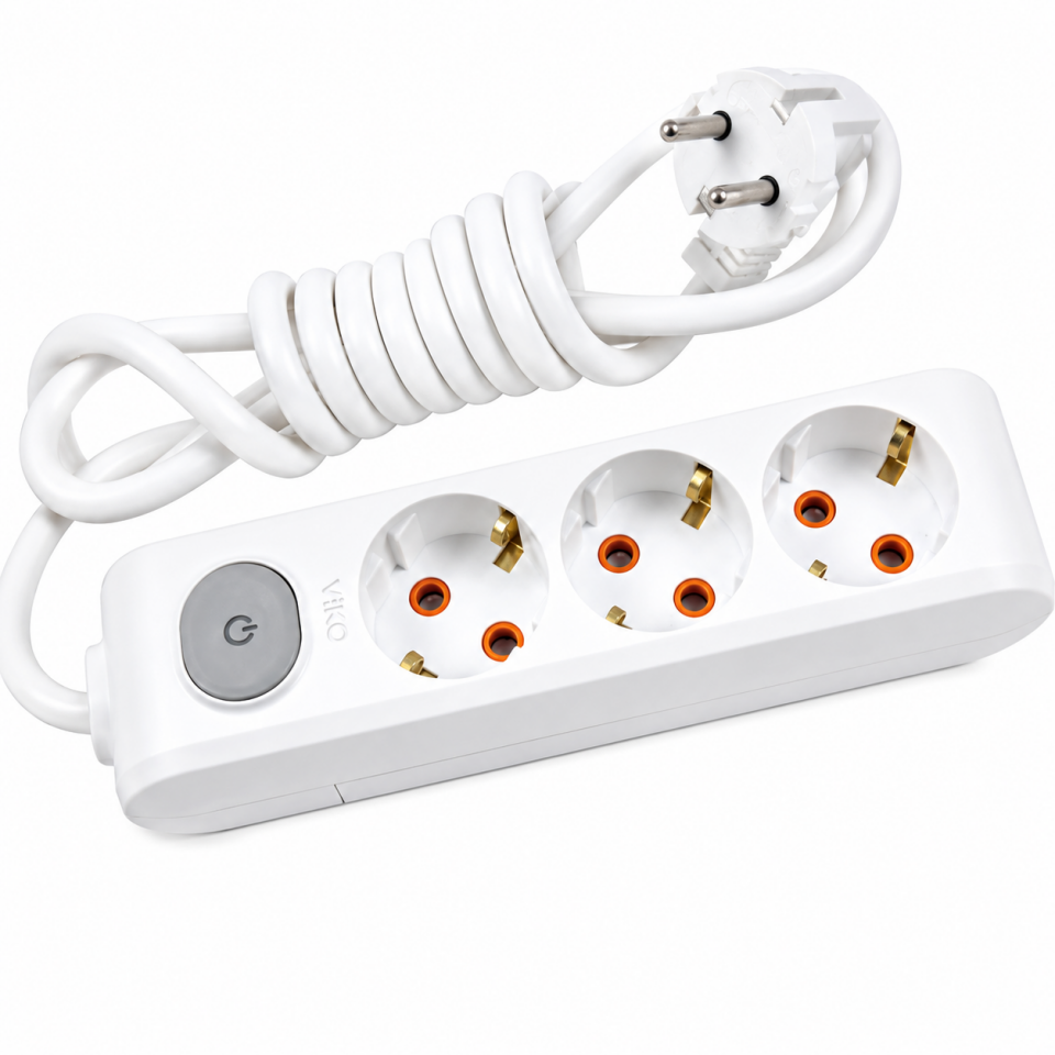 Vİ-KO MULTİ LED 3 LÜ KORDON 2MT ANAHTARLI 90 1X 73 02