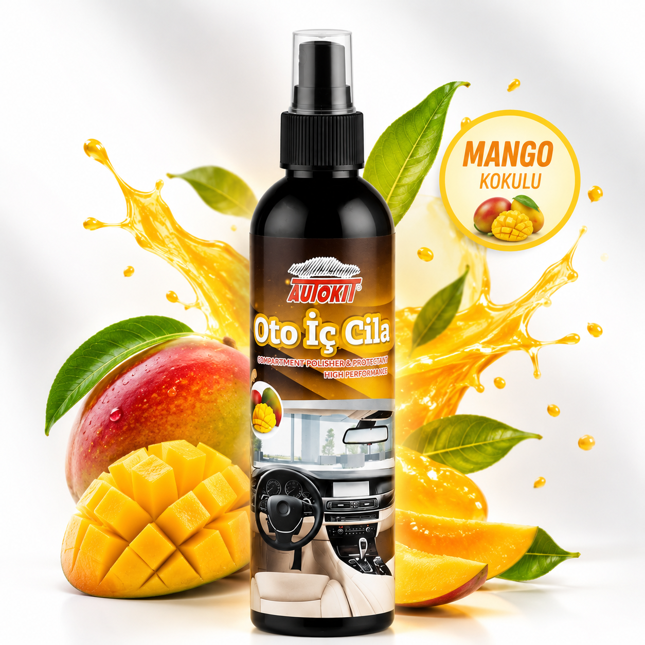 AUTOKIT OTO İÇ CİLA MANGO 250 ML FA2-1233