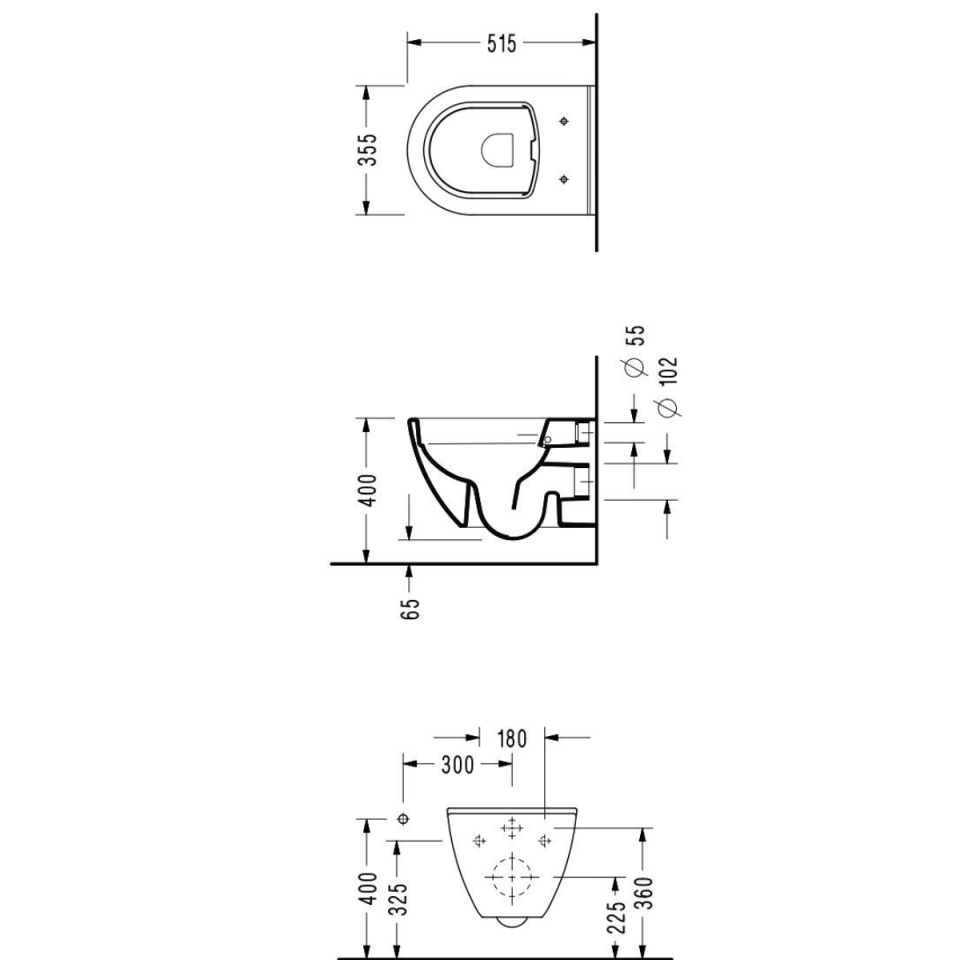 ECA SEREL ASMA KLOZ.SMART KANALSIZ+KAPAK IRMAK