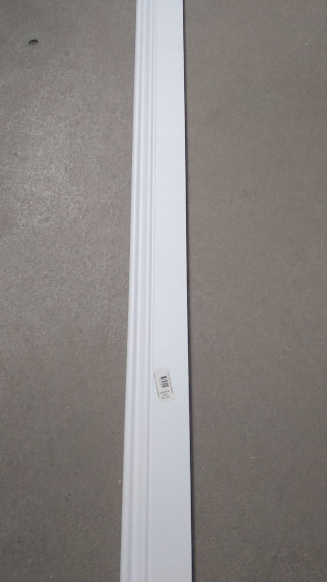 BOZDAĞ PVC SÜPÜRGELİK 8 CM-12 MM BEYAZ 2,80 MT