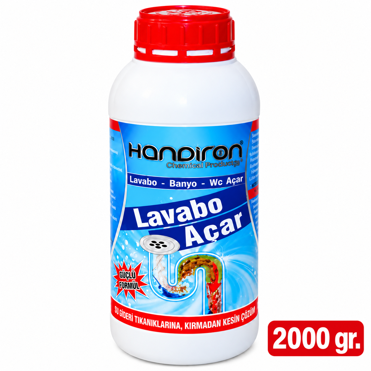 HANDİRON LAVABO AÇICI 2000 GR