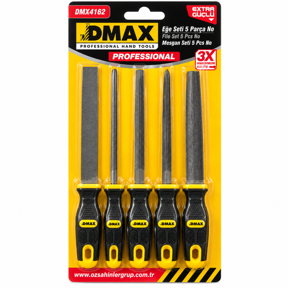 DMAX EĞE SETİ 5 PARÇA DMX4162