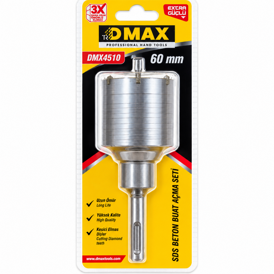 DMAX SDS BETON BUAT AÇMA 80 MM DMX4514