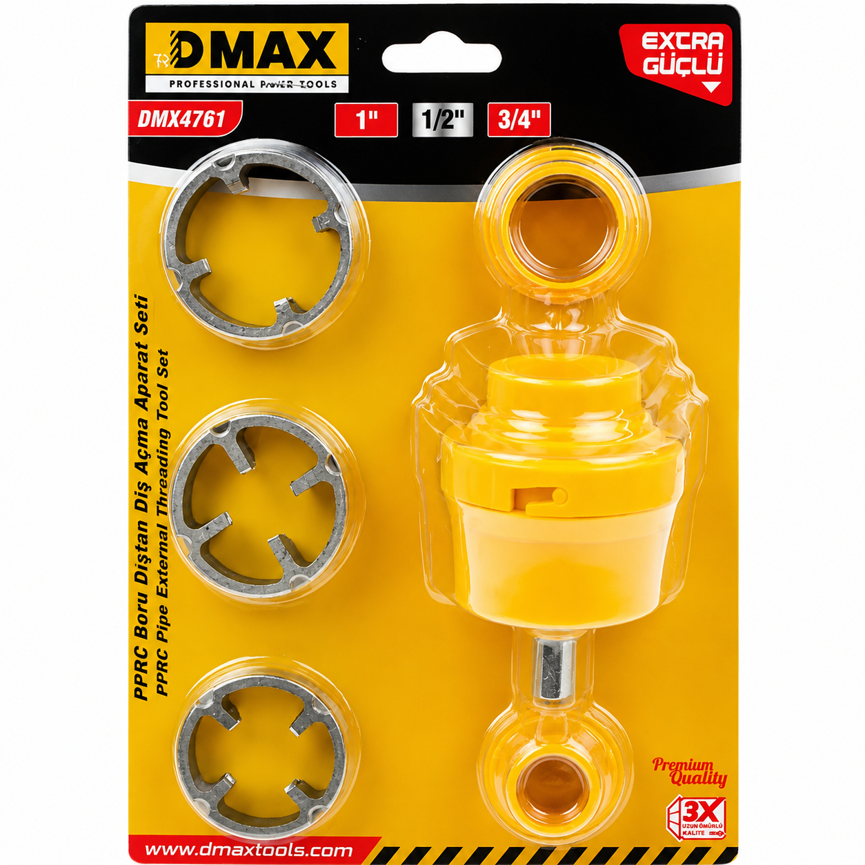 DMAX PPRC BORU DIŞTAN DİŞ AÇMA APARAT SETİ DMX4761