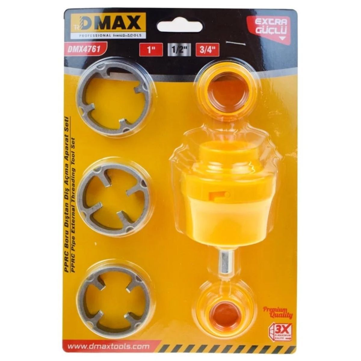 DMAX PPRC BORU DIŞTAN DİŞ AÇMA APARAT SETİ DMX4761