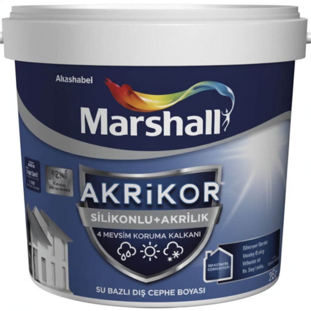MARSHALL AKRİKOR ELASTOMERİK OPTİMA BEYAZ 2,5 KG