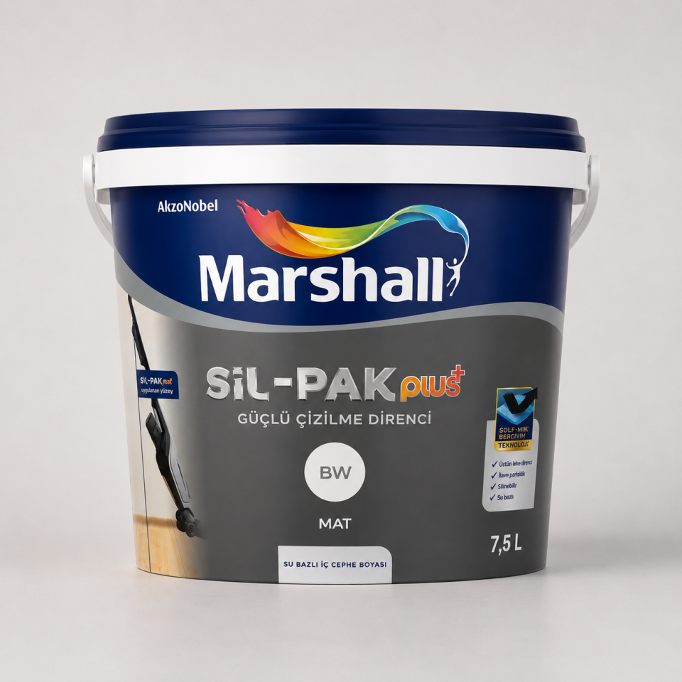 MARSHALL SİL-PAK PLUS BEYAZ 7,5 LT