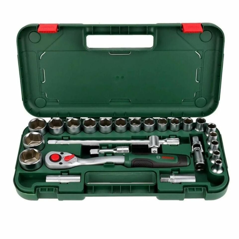 BOSCH LOKMA TAKIMI 25 PARÇA 1/2'' 1600A02Z9F