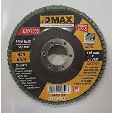 DMAX DİSK ZIMPARA FLAP 115 MM 40 KUM DMX4000
