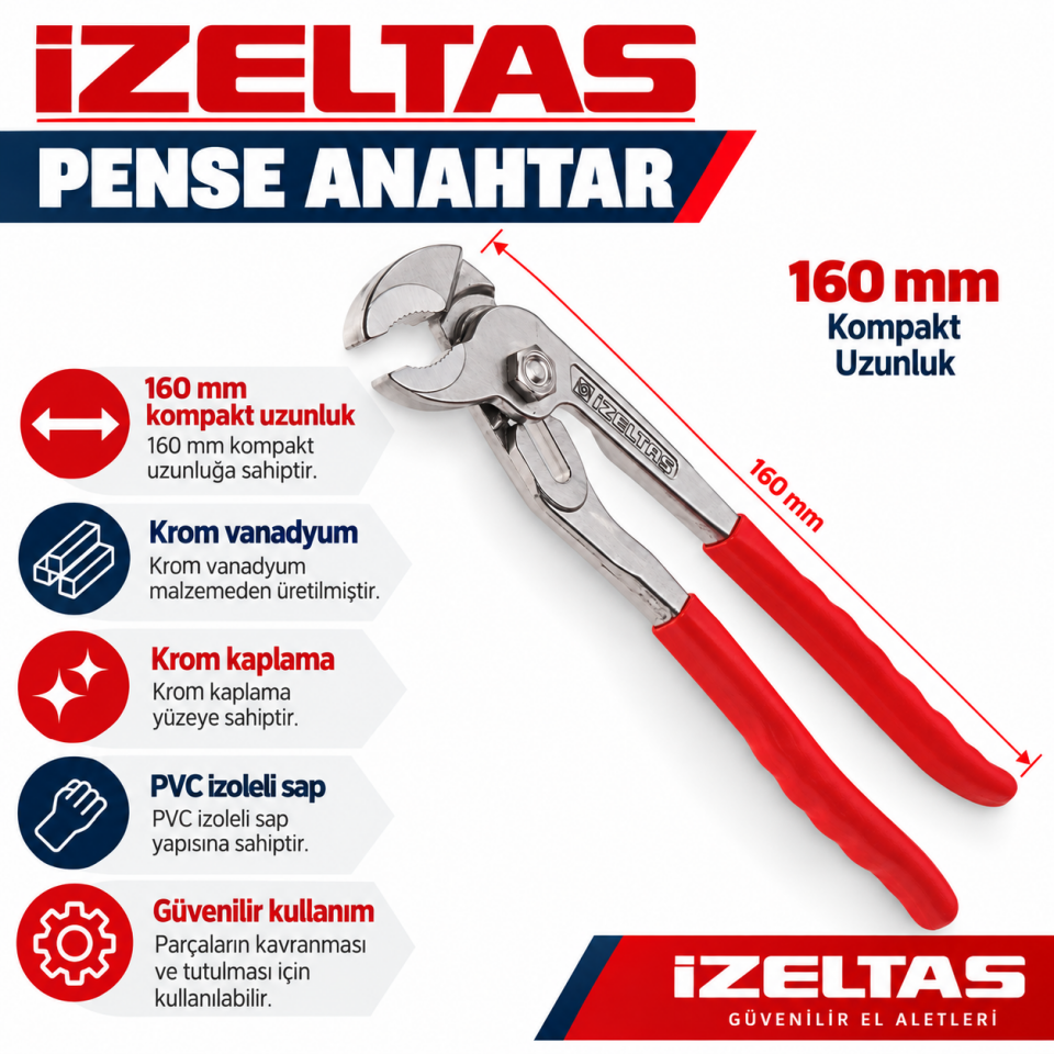 İZELTAŞ FORT PENSE PVC 160MM