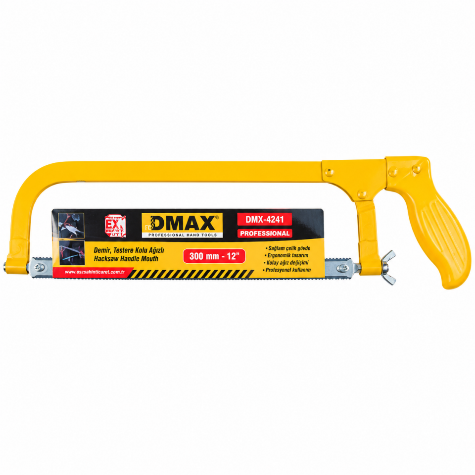 DMAX DEMİR TESTERE KOLU AĞIZLI 300 MM DMX4241